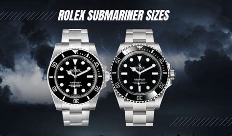 replacement rolex submariner case|Rolex size chart.